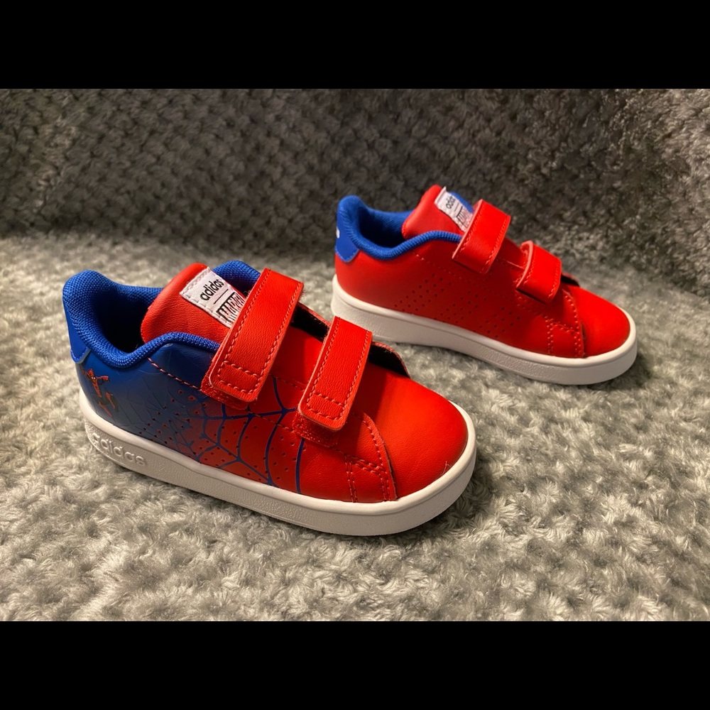 Adidas Advantage Spider-Man Shoes- toddler 6K